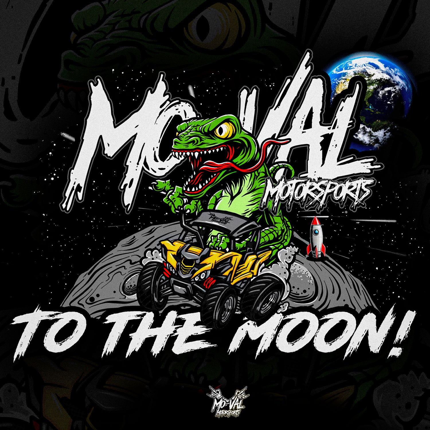 To The Moon Hoodie! – Mo-val motorsports