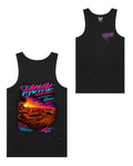 Moval Retro Glamis Tank Black
