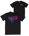 Moval Retro Logo Tee Black