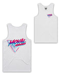 Moval Retro Logo Tank Top White