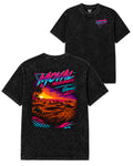 Moval Retro Glamis Vintage Tee Black